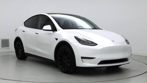 TESLA MODEL Y 2021 5YJYGDEE2MF092598 image